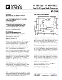 Click here to download ADL5306 Datasheet
