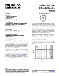 Click here to download AD8132_06 Datasheet