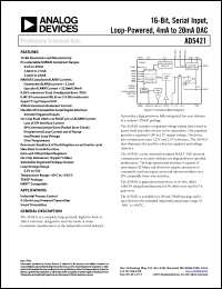Click here to download AD5421BREZ Datasheet