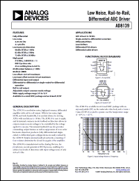 Click here to download AD8139_07 Datasheet
