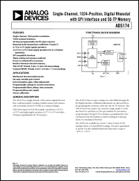 Click here to download AD5174BCPZ-10-R2 Datasheet