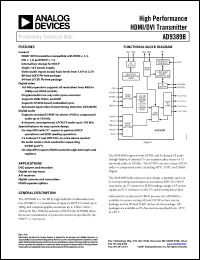Click here to download AD9389BBCPZ-165 Datasheet