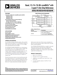 Click here to download AD5664RBCPZ-3R2 Datasheet