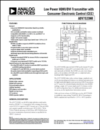 Click here to download ADV7520NK_08 Datasheet