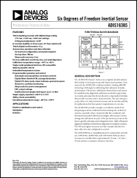 Click here to download ADIS16385 Datasheet