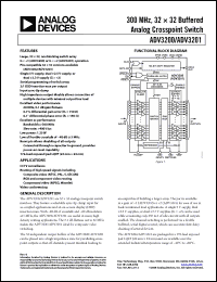 Click here to download ADV3201ASWZ Datasheet