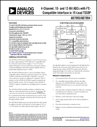 Click here to download AD7994-X Datasheet