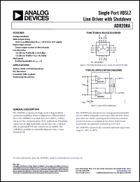 Click here to download AD8398A Datasheet