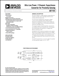 Click here to download AD7150 Datasheet