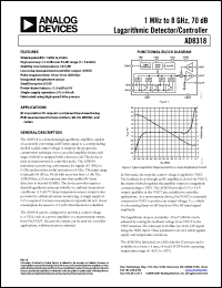 Click here to download AD8318-EVALZ Datasheet