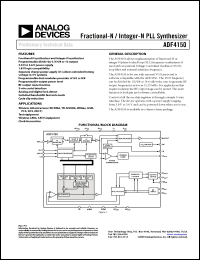 Click here to download ADF4150 Datasheet