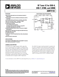 Click here to download ADMTV102 Datasheet
