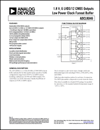 Click here to download ADCLK846BCPZ-REEL7 Datasheet