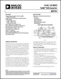 Click here to download AD9744ARZ1 Datasheet