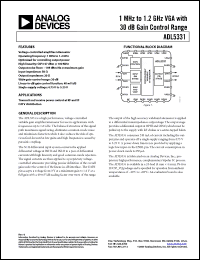 Click here to download ADL5331 Datasheet