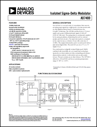 Click here to download EVAL-AD7400EB Datasheet