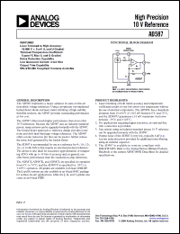 Click here to download AD587JR-REEL7 Datasheet