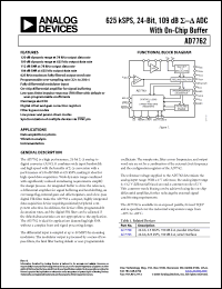 Click here to download EVAL-AD7762EB Datasheet