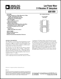 Click here to download AD61009 Datasheet