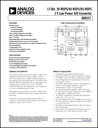 Click here to download AD9237 Datasheet