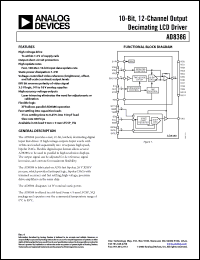 Click here to download AD8386JCPZ Datasheet
