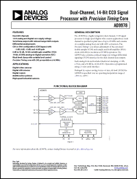Click here to download AD9978 Datasheet