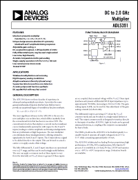 Click here to download ADL5391ACPZ-R2 Datasheet