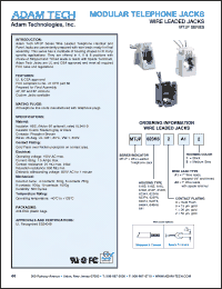 Click here to download MTJP616P1A21 Datasheet