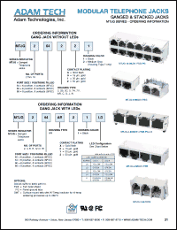 Click here to download MTJG288521 Datasheet