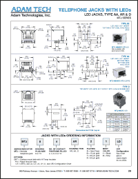 Click here to download MTJ102AA11LD Datasheet