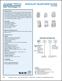 Click here to download MTP610G Datasheet