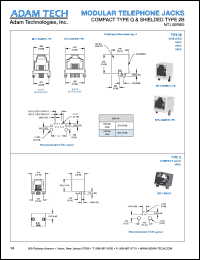 Click here to download MTJ-882BX1-FS Datasheet