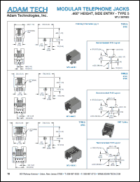 Click here to download MTJ-885X1 Datasheet