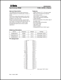 Click here to download ADS6632A4A-5.5 Datasheet