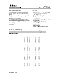 Click here to download ADS6608A4A-75 Datasheet