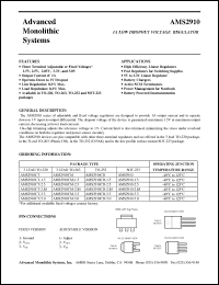 Click here to download AMS2910CM-2.85 Datasheet