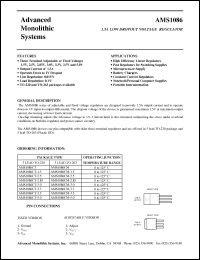 Click here to download AMS1086CM-30 Datasheet