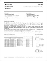 Click here to download AMS1503CT-50 Datasheet