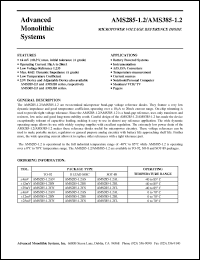 Click here to download AMS385-1.2 Datasheet