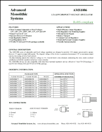 Click here to download AMS1086CT-1.8 Datasheet