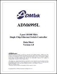 Click here to download ADM6995L Datasheet
