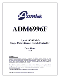 Click here to download ADM6996F Datasheet