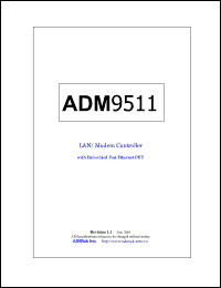 Click here to download ADM9511 Datasheet