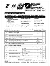 Click here to download APT2X100D100J Datasheet