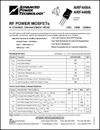 Click here to download ARF449B Datasheet