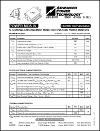 Click here to download APL501P Datasheet