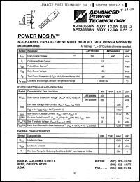 Click here to download APT4055BN Datasheet