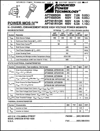 Click here to download APT5085GN Datasheet