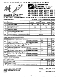 Click here to download APT7590BN Datasheet