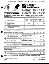 Click here to download APT904RBN Datasheet